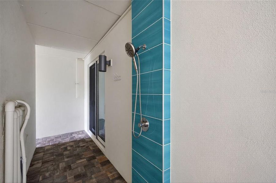 Exterior details and patio area of a home in , Indian Rocks Beach (Image 35).