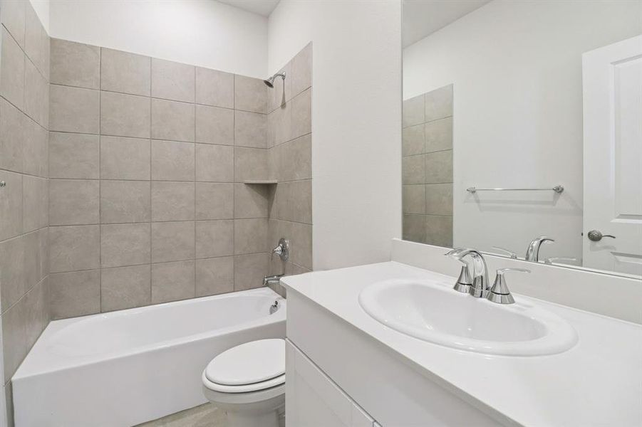 Furnished interior view inside a new home in Lakehaven - Spring Series, Farmersville (Image 11). Furnished interior view inside a new home in Lakehaven - Spring Series, Farmersville (Image 11).