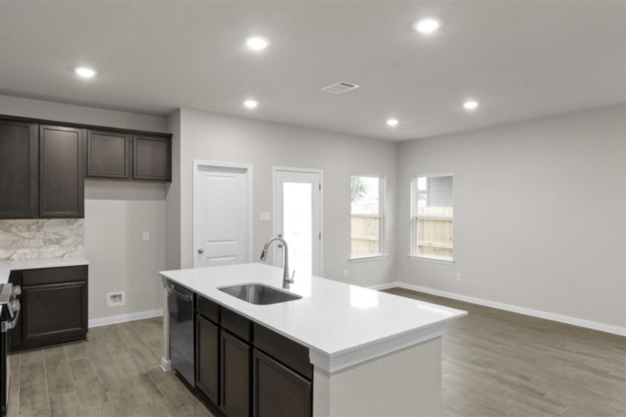 Furnished interior view inside a new home in Grande Estates, Bertram (Image 4). Furnished interior view inside a new home in Grande Estates, Bertram (Image 4).