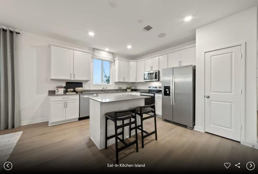 Interior photos- Photo of Centex model home with same floor plan, not of actual home listed.