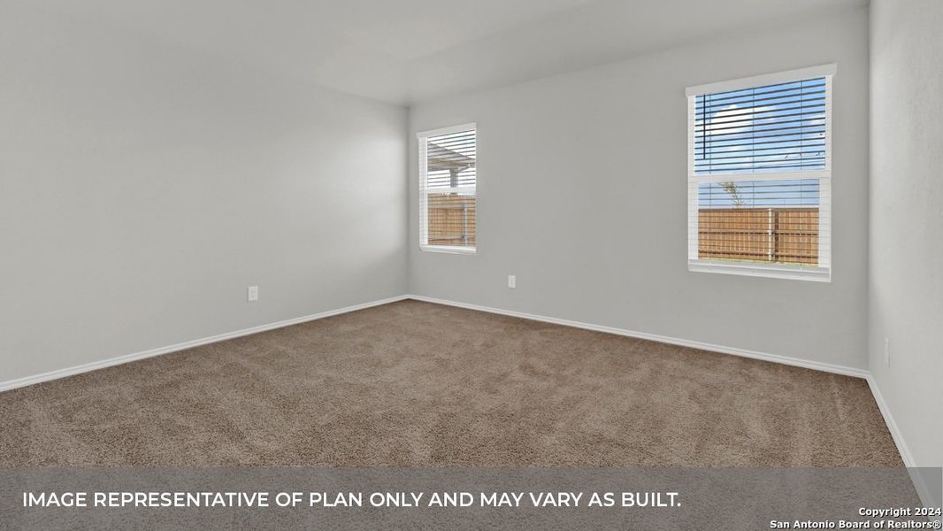Spacious, unfurnished interior of a new home in Swenson Heights, Seguin (Image 25).