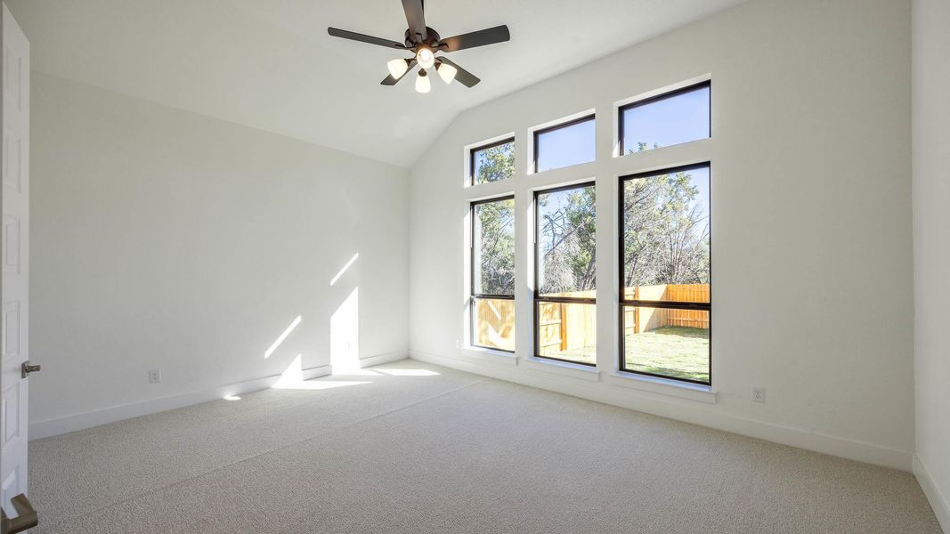 Spacious, unfurnished interior of a new home in Parkside on the River, Georgetown (Image 12).