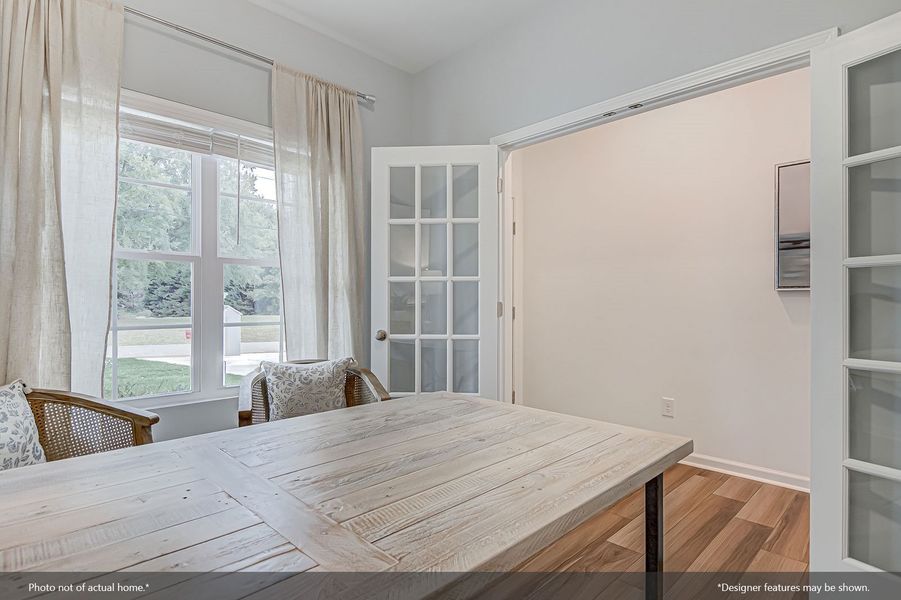 Furnished interior view inside a new home in Braxton Place, Moore (Image 12).