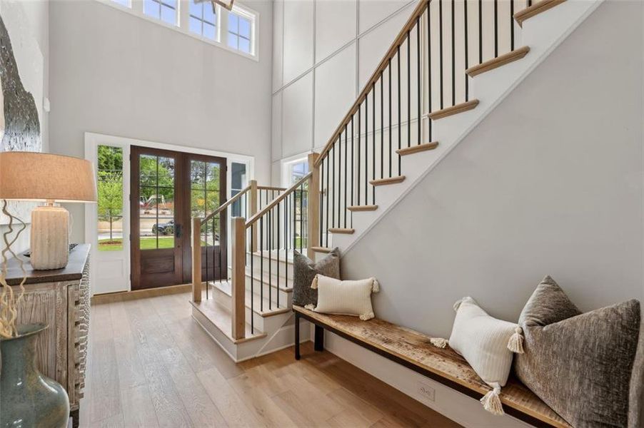Furnished interior view inside a new home in , Brookhaven (Image 14).