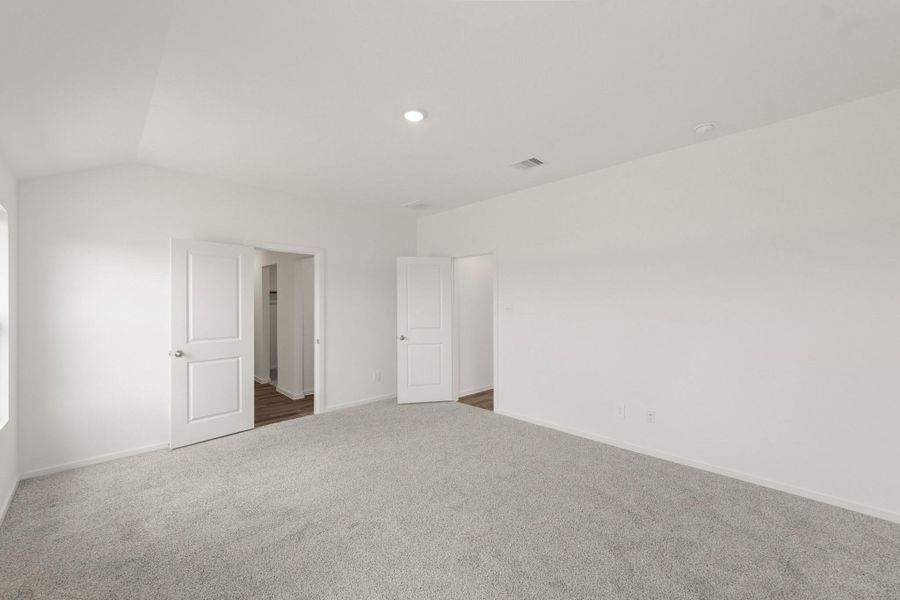 Spacious, unfurnished interior of a new home in Harrington Trails at The Canopies, Splendora (Image 13). Spacious, unfurnished interior of a new home in Harrington Trails at The Canopies, Splendora (Image 13).