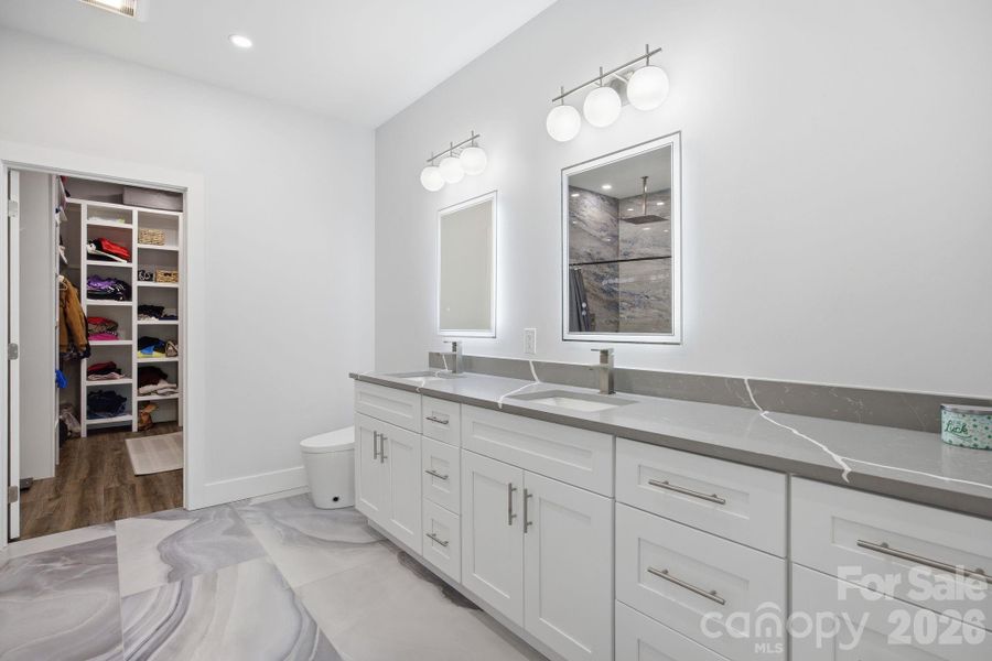 Furnished interior view inside a new home in , Canton (Image 13).