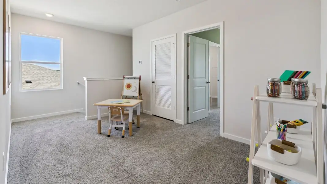 Furnished interior view inside a new home in Harmony West, St. Cloud (Image 17).
