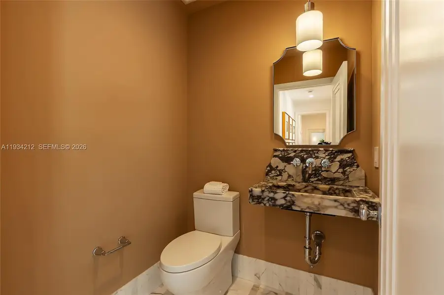 Furnished interior view inside a new home in , Coral Gables (Image 5). Furnished interior view inside a new home in , Coral Gables (Image 5).