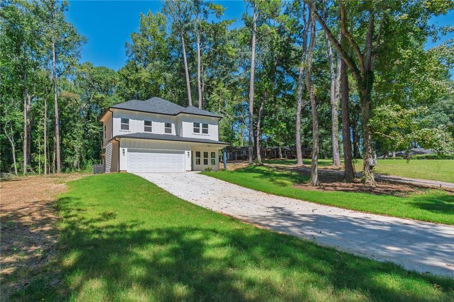 Front exterior of a new home in , Decatur, GA, highlighting curb appeal (Image 2).