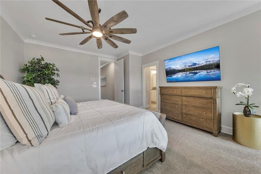 Furnished interior view inside a new home in , Woodstock (Image 38).