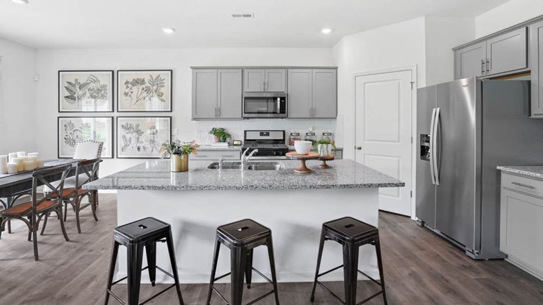 Representative furnished interior of a home built from the HAYDEN by D.R. Horton in Steeplegate Village, Trinity (Image 17). Representative furnished interior of a home built from the HAYDEN by D.R. Horton in Steeplegate Village, Trinity (Image 17).