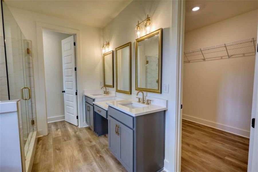 Furnished interior view inside a new home in , Monticello (Image 17). Furnished interior view inside a new home in , Monticello (Image 17).