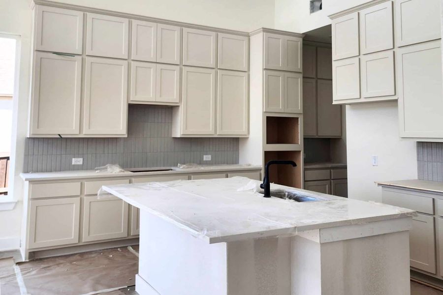 In-progress construction of a new home in Walsh, Fort Worth, TX (Image 13).