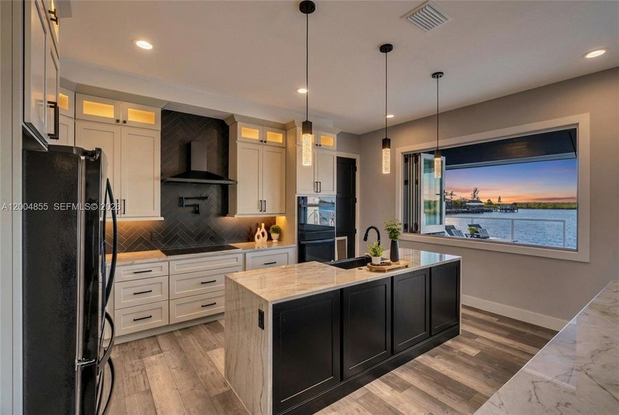 Furnished interior view inside a new home in , Cape Coral (Image 42).