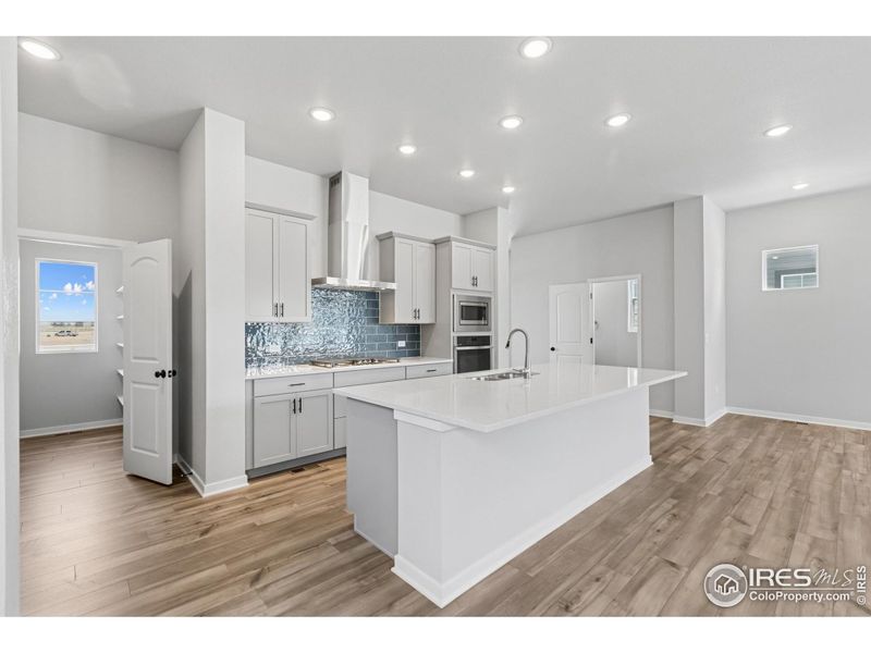 Furnished interior view inside a new home in Kinston Cottage, Loveland (Image 12).