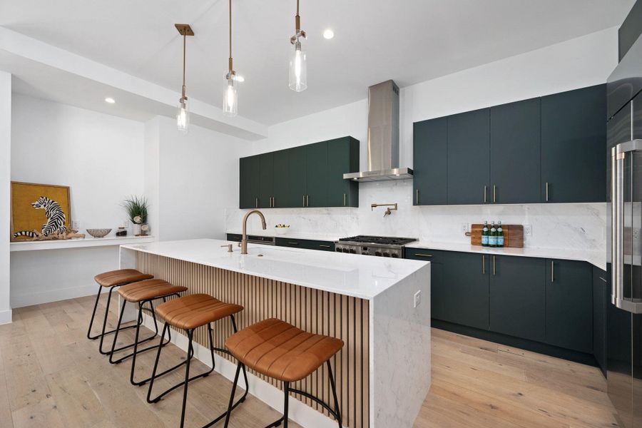 Furnished interior view inside a new home in , Austin (Image 11).