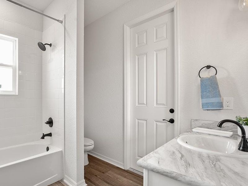 Meanwhile, bath 3 serves bedroom 4 and your guests - Westin II by Highland Homes