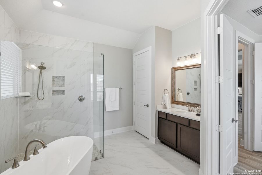 Furnished interior view inside a new home in Esperanza – New Phase Now Selling, Boerne (Image 14).