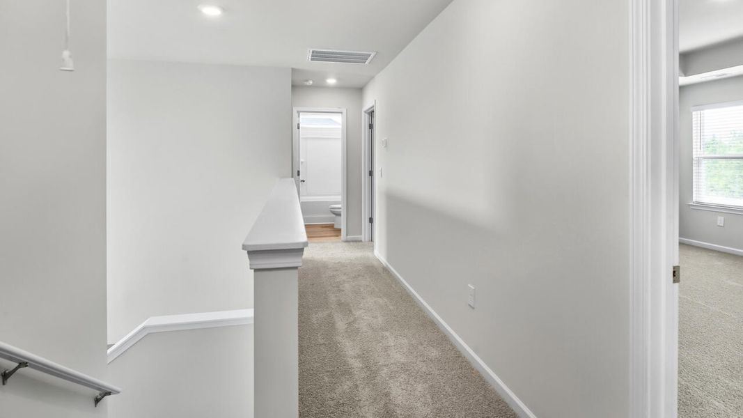Spacious, unfurnished interior of a new home in Surfside Landing, Hubert (Image 23). Spacious, unfurnished interior of a new home in Surfside Landing, Hubert (Image 23).