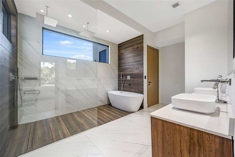 Master bathroom