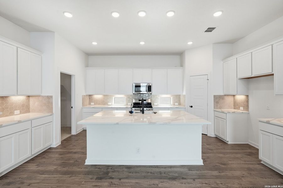 Furnished interior view inside a new home in The Crossvine, Schertz (Image 9).