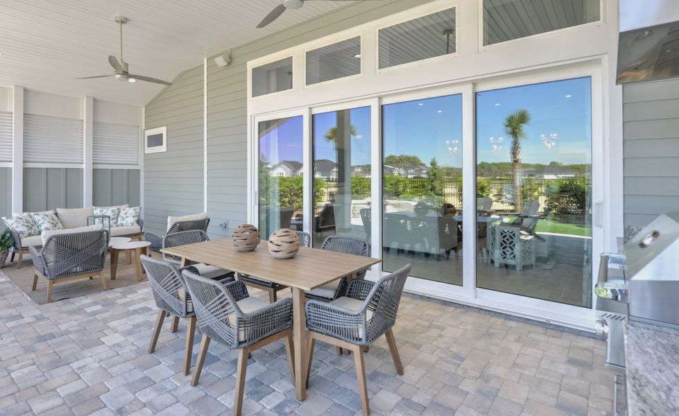 Furnished interior view inside a new home in Oakmont, Gainesville (Image 8).