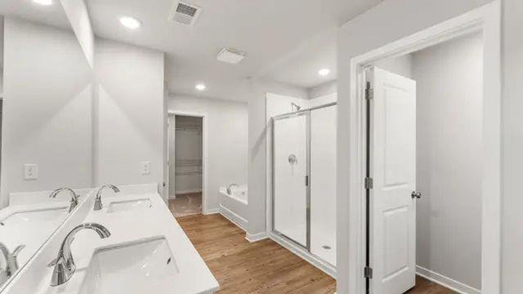 Furnished interior view inside a new home in Magnolia Square, Austell (Image 7).