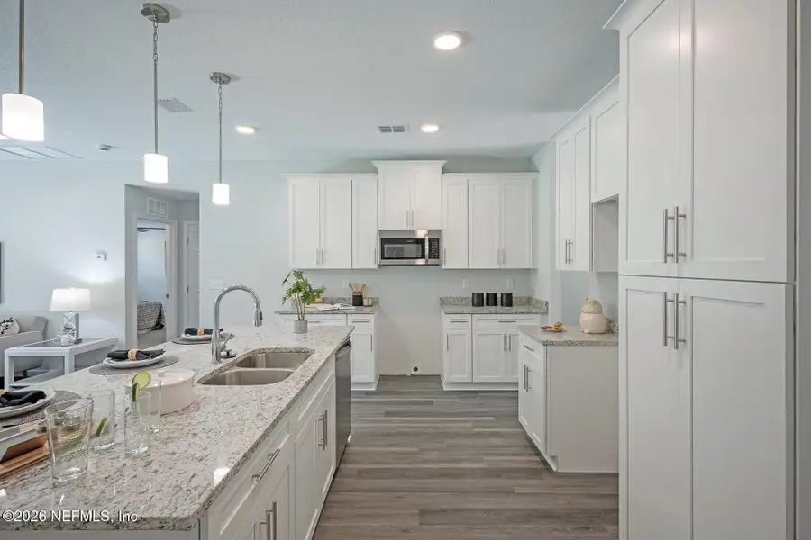 Furnished interior view inside a new home in , Jacksonville (Image 37).
