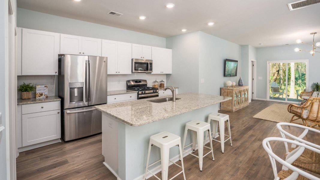 Furnished interior view inside a new home in Cypress Preserve, Moncks Corner (Image 6).