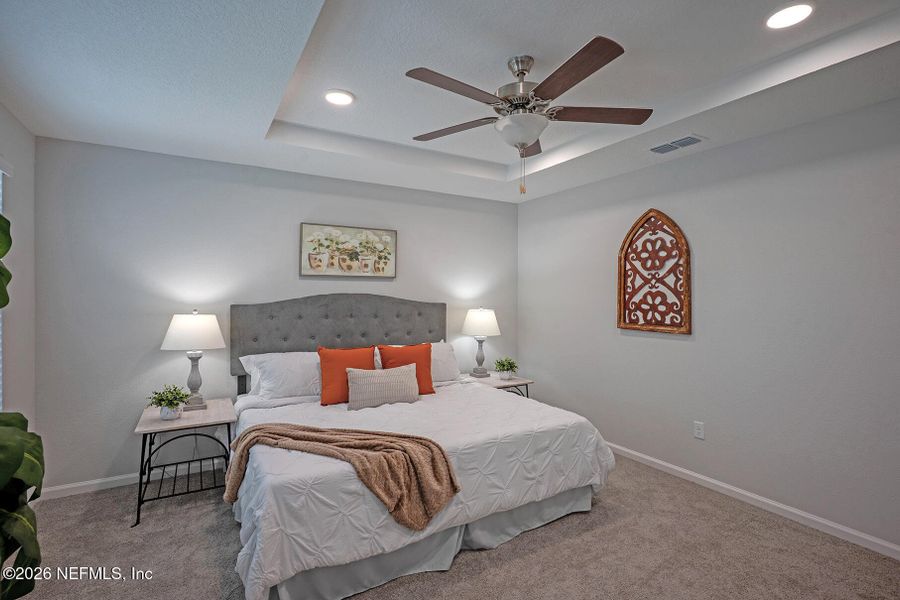 Furnished interior view inside a new home in , Jacksonville (Image 3).