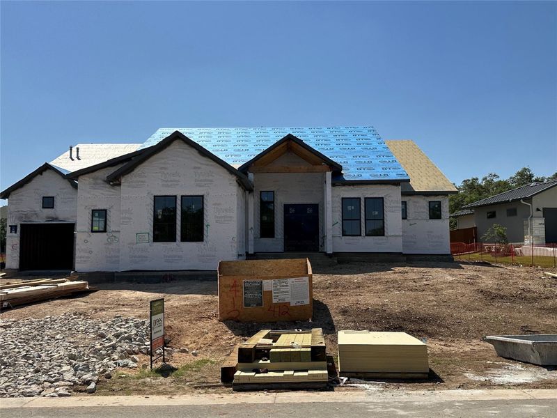 View of property in mid-construction View of property in mid-construction