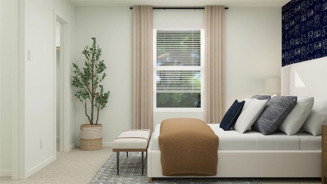 Furnished interior view inside a new home in Moore Landing, Magnolia (Image 3).