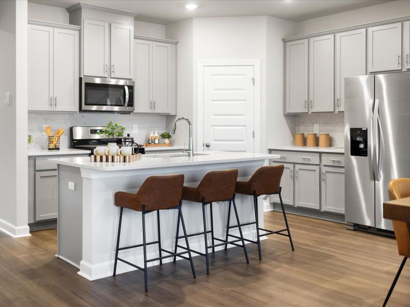 Furnished interior view inside a new home in Maxwell Commons, Easley (Image 4).