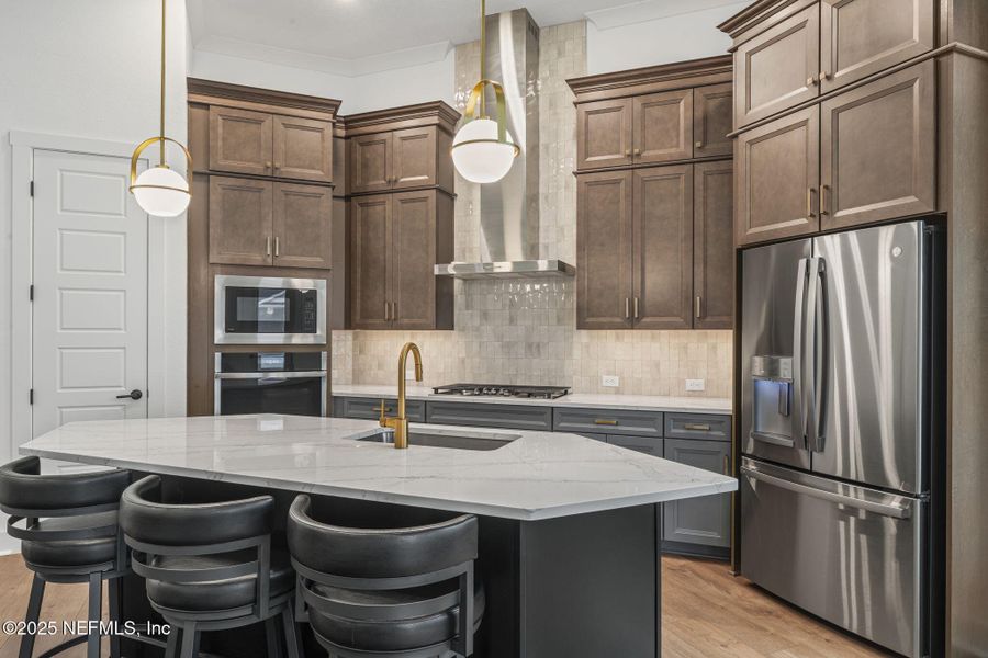 Furnished interior view inside a new home in Seven Pines 50' Rear Entry, Jacksonville (Image 42).