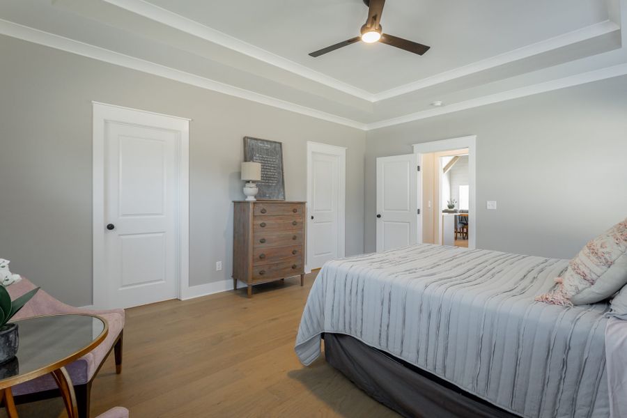 Furnished interior in a model home at Pine Ridge in Soddy-Daisy (Image 34).