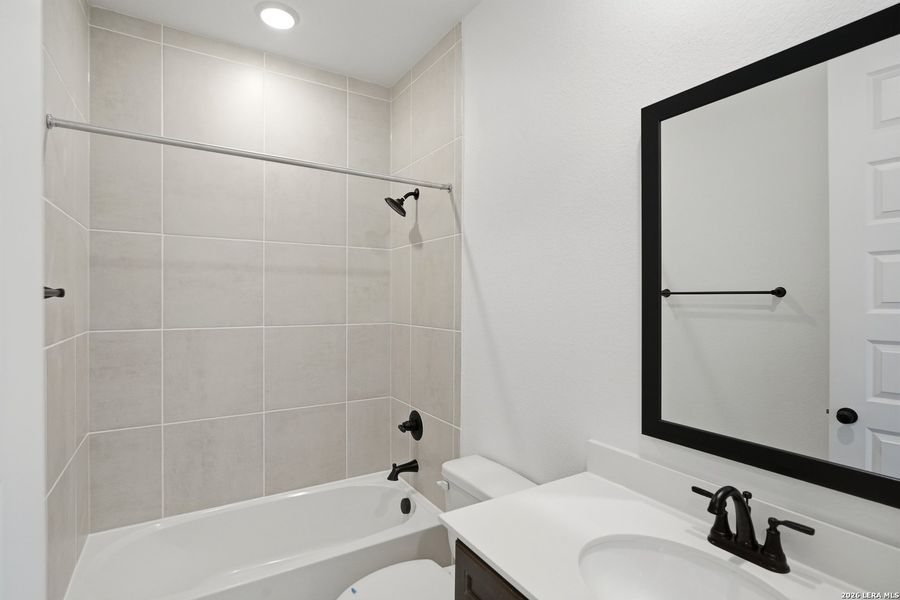 Furnished interior view inside a new home in Alsatian Oaks, Castroville (Image 31). Furnished interior view inside a new home in Alsatian Oaks, Castroville (Image 31).