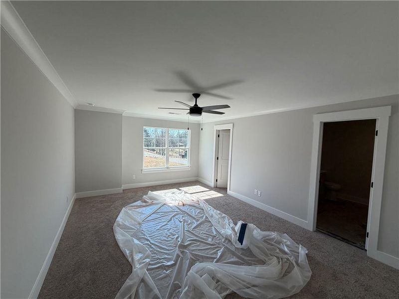 In-progress construction of a new home in Villas at Dawsonville Townhomes, Dawsonville, GA (Image 8).