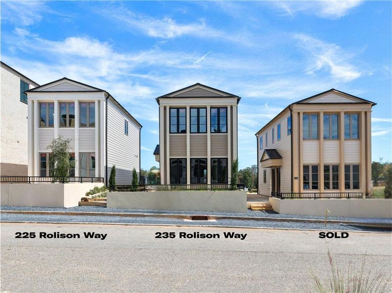 Front exterior of a new home in , Fayetteville, GA, highlighting curb appeal (Image 20).