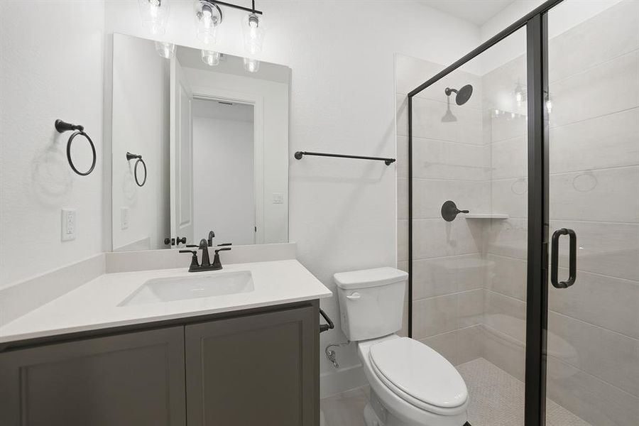 Furnished interior view inside a new home in Tavolo Park, Fort Worth (Image 7).