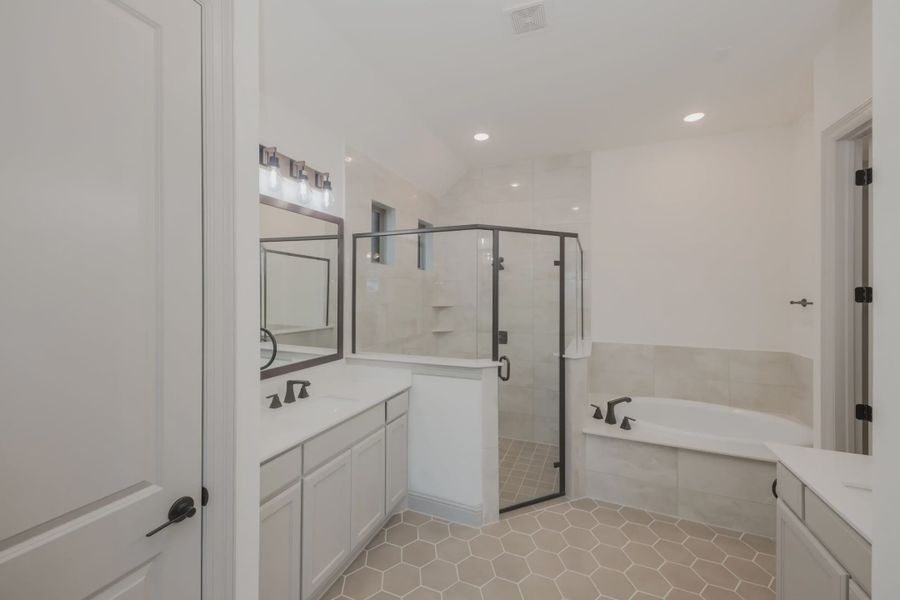 Representative furnished interior of a home built from the Everton by Chesmar Homes in Canyon Falls, Argyle (Image 4).