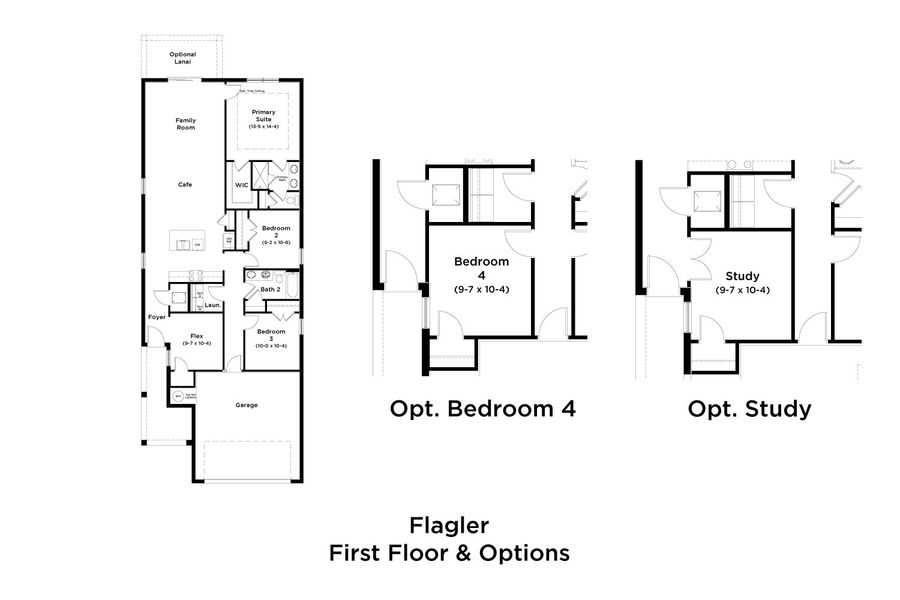 2D floor plan layout for the Flagler by DRB Homes in Willowbrook North, Winter Haven, FL (Image 3). 2D floor plan layout for the Flagler by DRB Homes in Willowbrook North, Winter Haven, FL (Image 3).