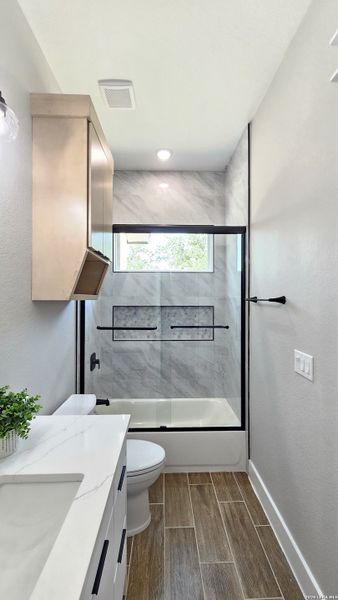 Furnished interior view inside a new home in , Adkins (Image 14).