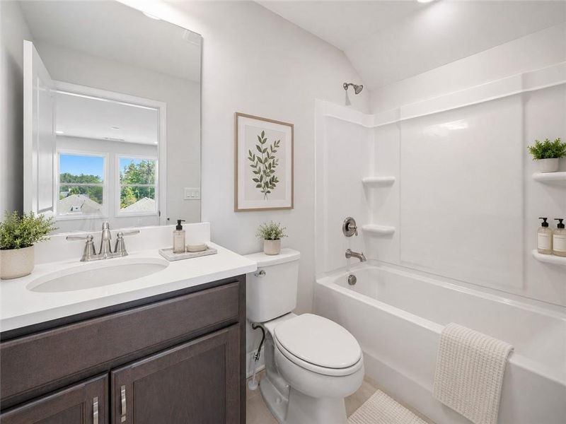 Furnished interior view inside a new home in , Hiram (Image 10).