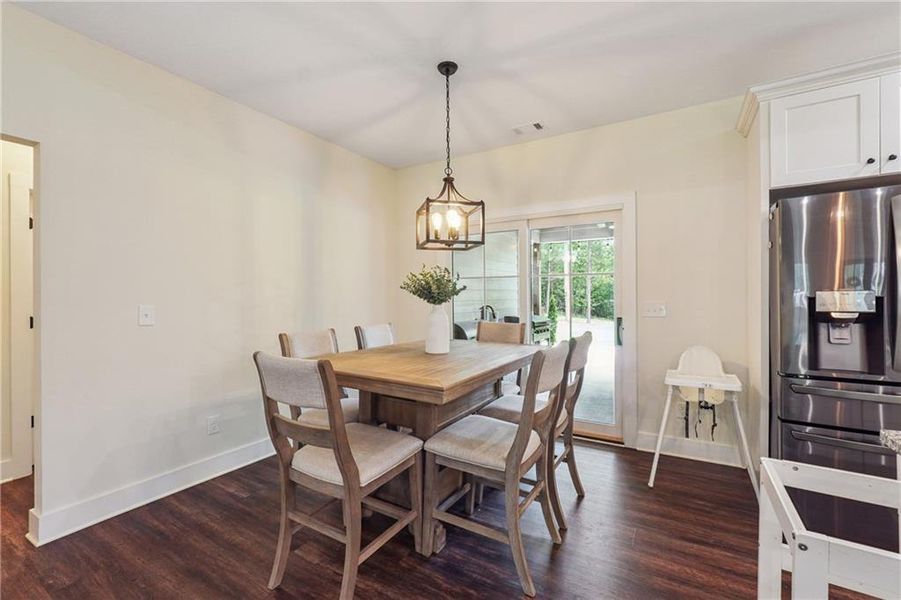 Furnished interior view inside a new home in , Winston (Image 14). Furnished interior view inside a new home in , Winston (Image 14).