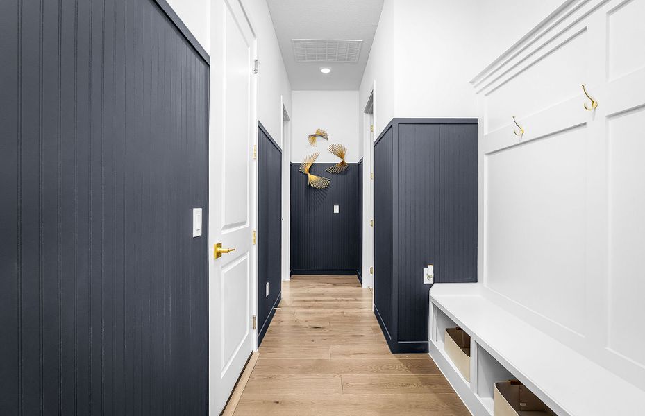 Representative furnished interior of a home built from the Cuney by Pulte Homes in Corley Farms, Boerne (Image 29).