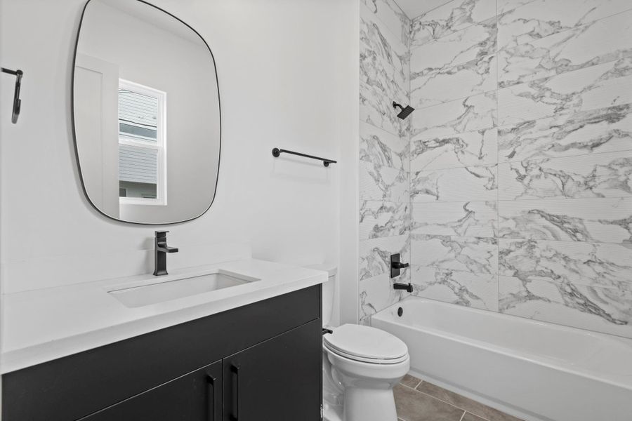 Furnished interior view inside a new home in , Houston (Image 6).