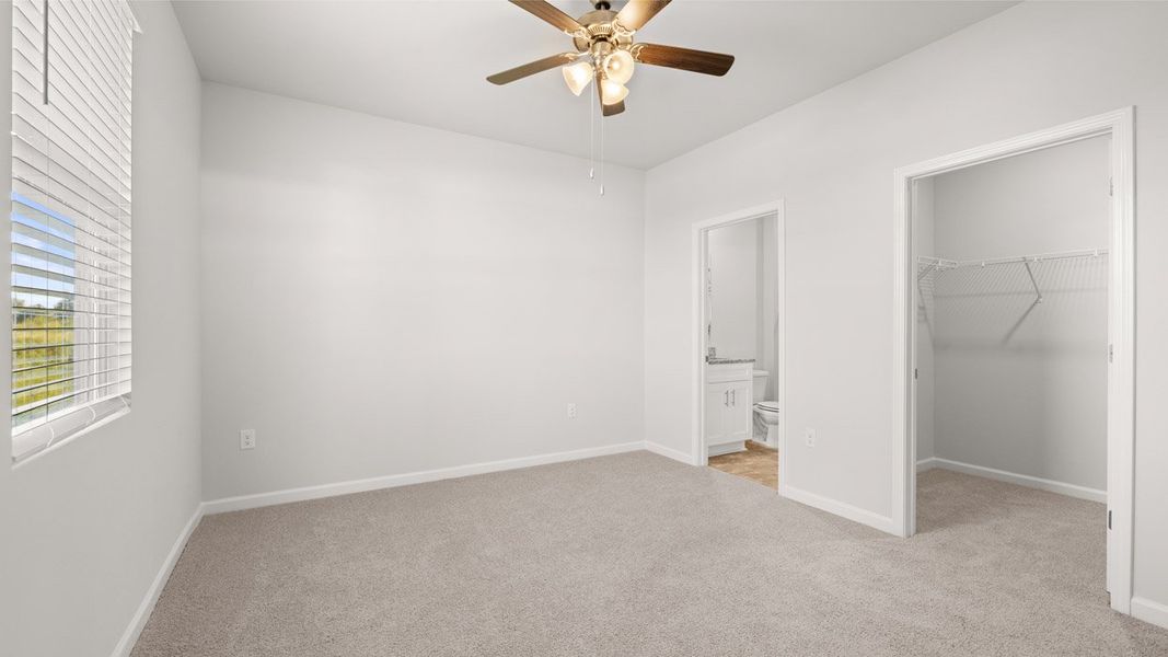 Representative unfurnished interior of a home built from the Sullivan by D.R. Horton in Byrd Village, Graniteville (Image 15).