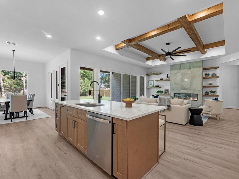 Furnished interior view inside a new home in , Montgomery (Image 9).