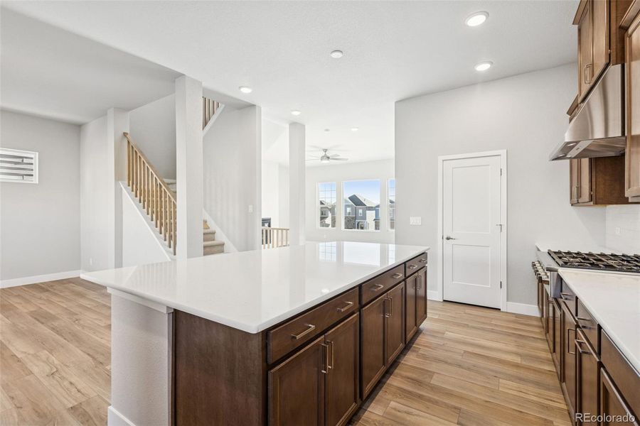 Furnished interior view inside a new home in Trailside at Cottonwood Creek, Colorado Springs (Image 5).