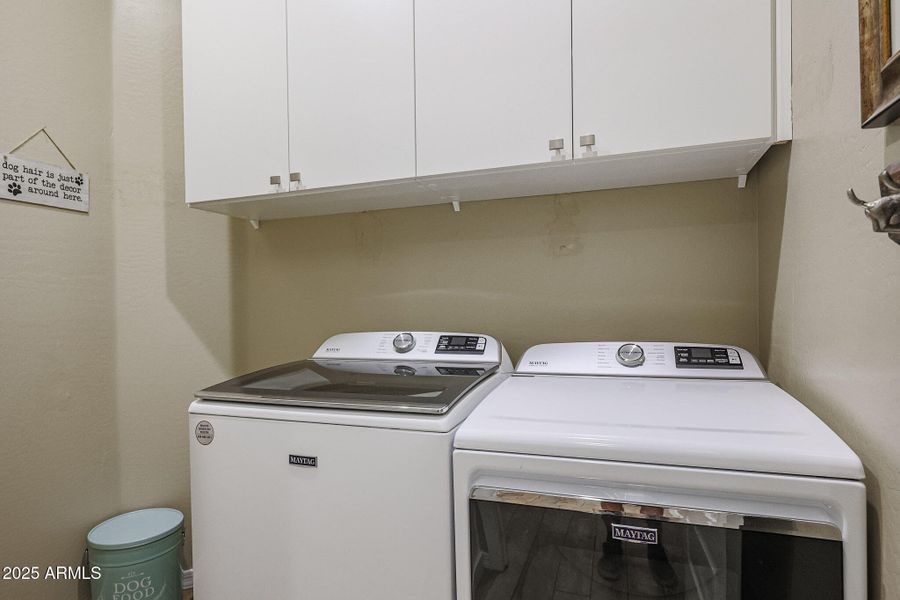 Laundry Room with Cabinets